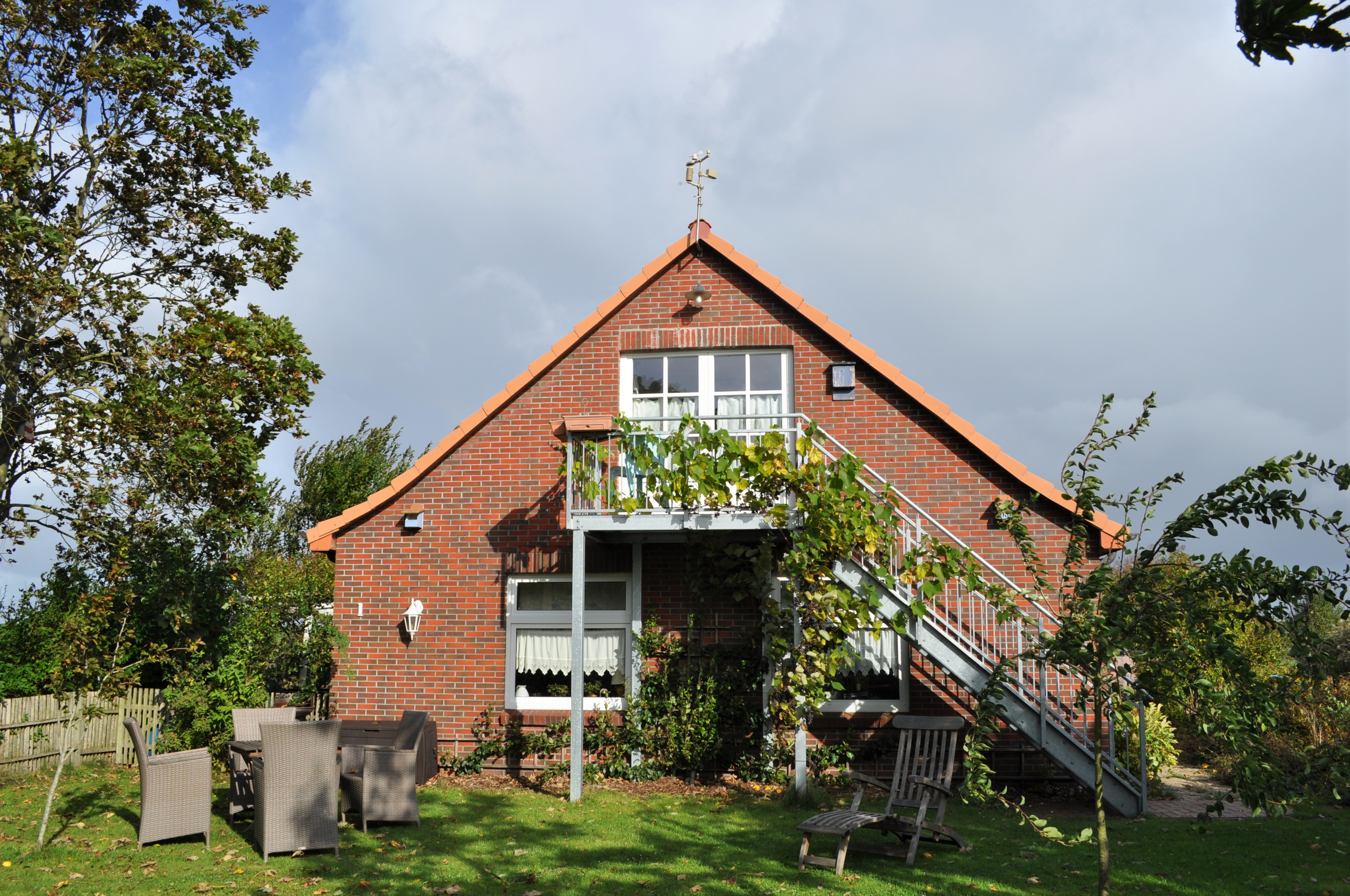 Traumhafter Fensterblick zum Deich